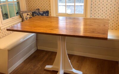 Pedestal Base Breakfast Nook Table