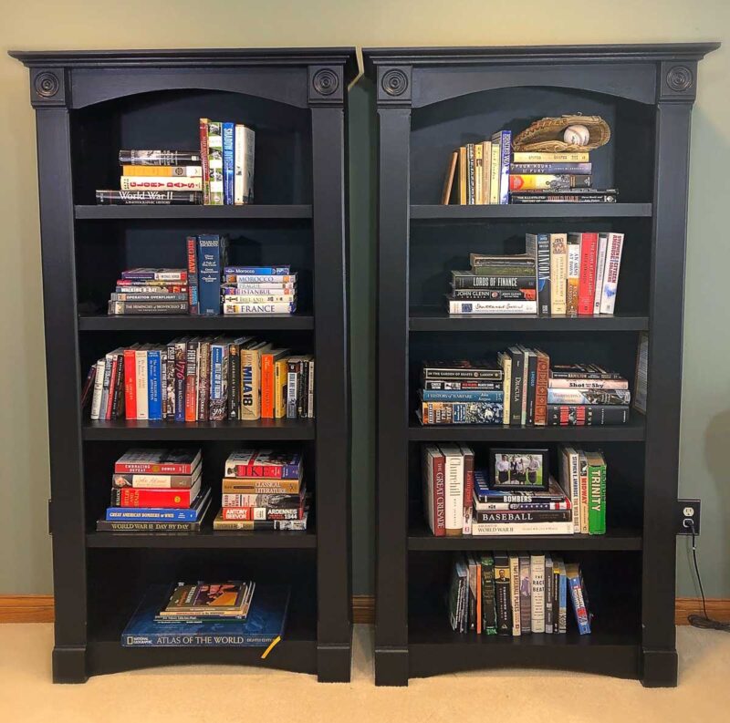 Black Bookcases
