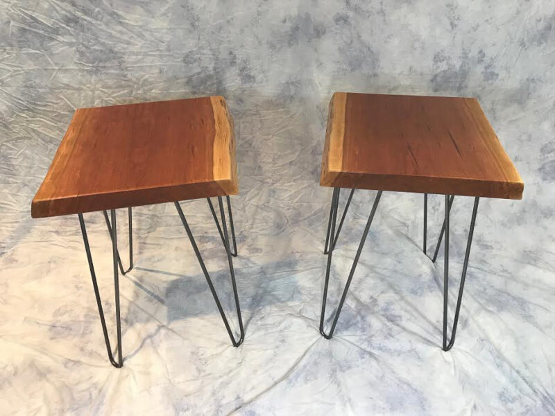 Cherry Live-Edge Tables
