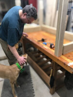 Burke & Finley in the Workshop